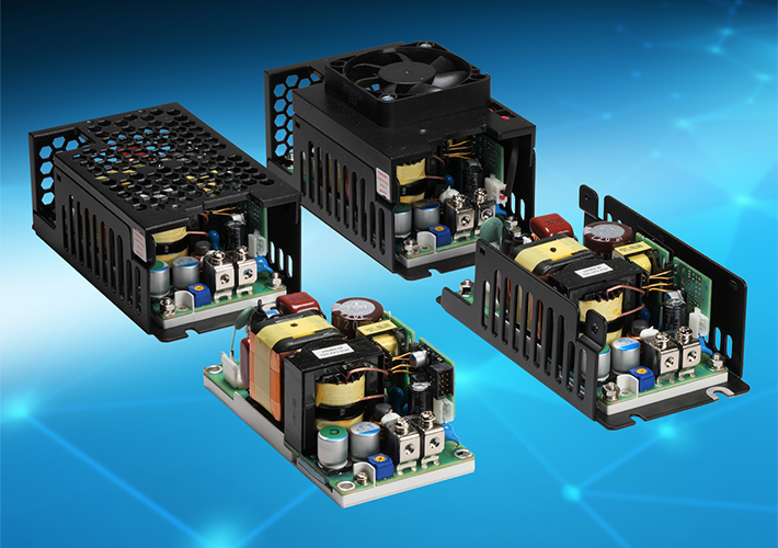 foto noticia Fuentes de alimentación AC-DC de 250 W en formato de 2 x 4” para entornos sanitarios e industriales.